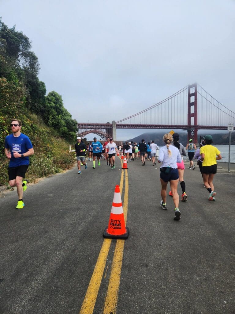 city rise San Francisco marathon.